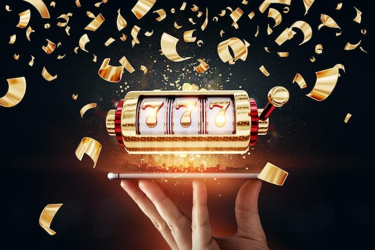 Pengguna membaca informasi promosi digital